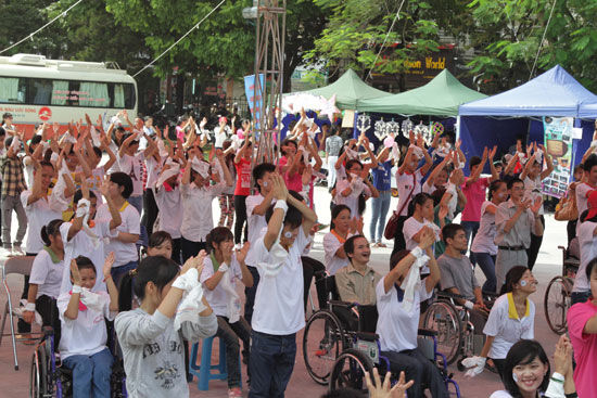Flashmob vì quyền tình dục của người khuyết tật