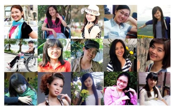 Giới thiệu 15 gương mặt lọt vào vòng bán kết chương trình: Vẻ đẹp Vầng trăng khuyết