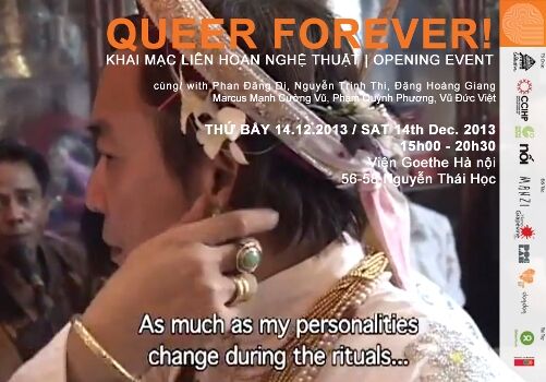 Thư mời tham dự khai mạc liên hoan nghệ thuật &#039;QUEER FOREVER&#039;
