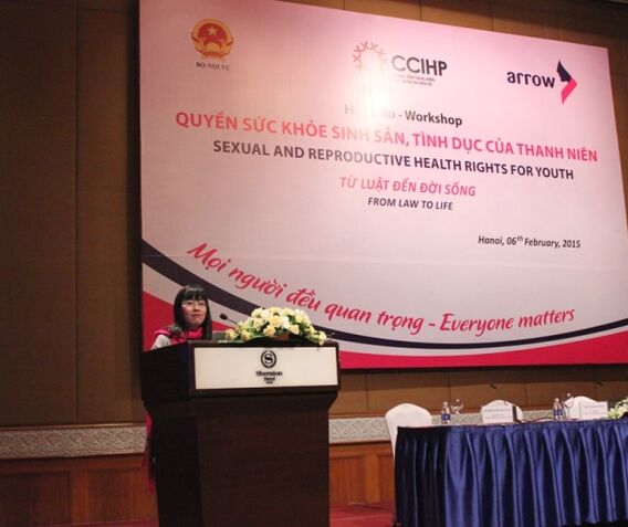 Hội thảo: “Quyền sức khỏe sinh sản, tình dục của thanh niên: Từ Luật đến đời sống”