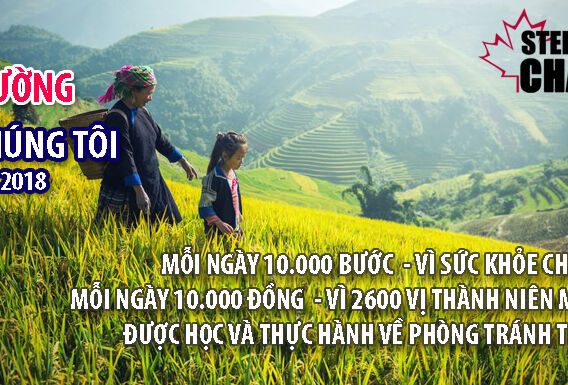 Đồng hành của CCIHP trong hoạt động Steps for Change 