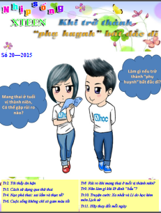 Khi trở thành phụ huynh bất đắc dĩ- Bản tin số 20