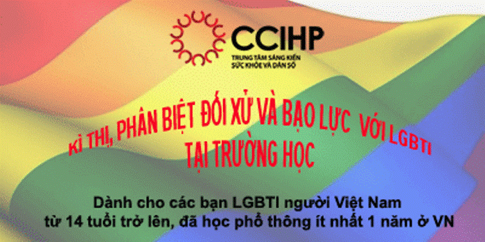 Nghiên cứu kì thị, phân biệt đối xử và bạo lực với người đồng tính, lưỡng tính, chuyển giới, chuyển giới tính và giao giới tính tại trường học
