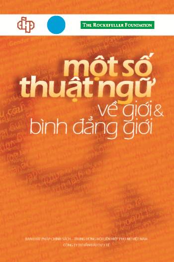 Một số thuật ngữ về giới và bình đẳng giới