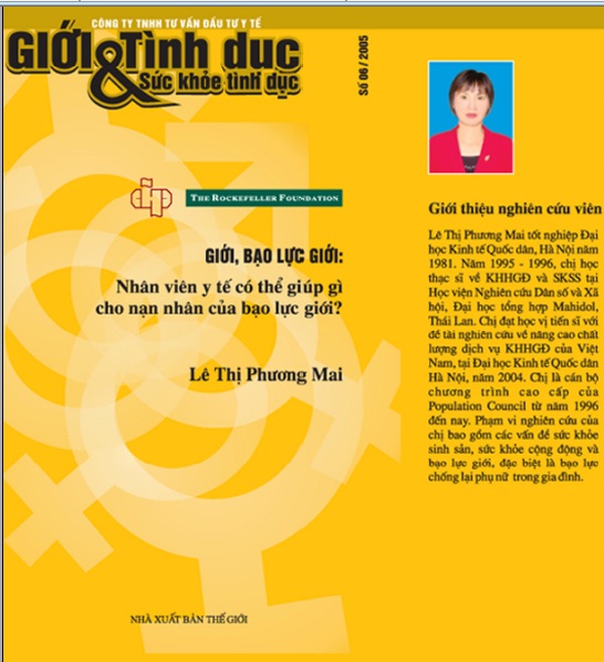 Giới và bạo lực giới : Nhân viên y tế có thể giúp gì cho nạn nhân của bạo lực giới?, số 6, năm 2005