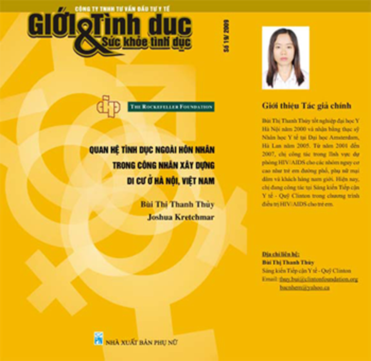 Quan hệ tình dục ngoài hôn nhân trong công nhân xây dựng di cư ở Hà Nội, Việt Nam, số 19, năm 2010