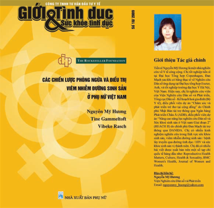 Chiến lược phòng ngừa và điều trị viêm nhiễm đường sinh sản ở Phụ nữ Việt Nam, số 18, năm 2010