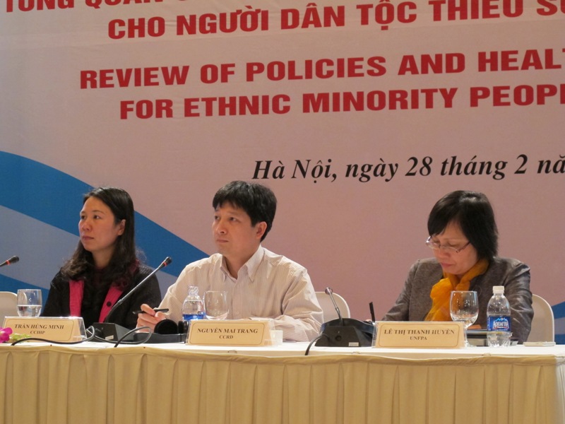 Hội thảo Tổng quan Chính sách và mô hình chăm sóc sức khỏe cho người dân tộc thiểu số tại Việt Nam