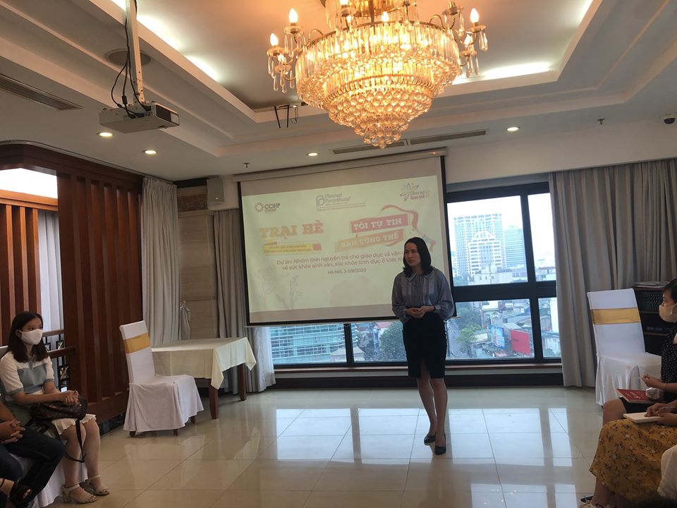 Tập huấn về giới tính và sức khỏe sinh sản cùng Trại hè  Tôi tự tin bạn cũng thế 