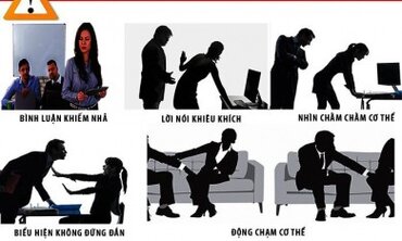 Các hình thức quấy rối tình dục nơi làm việc