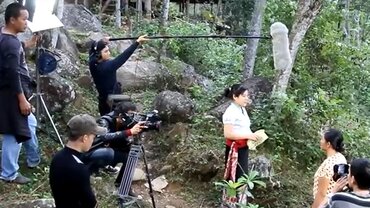 Hậu trường - làm phim Quế Phong - Nghệ An