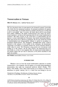 Transsexualism in Vietnam (1975)
