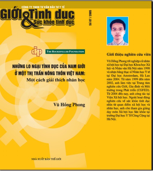 Những lo ngại tình dục của nam giới ở một thị trấn nông thôn Việt Nam: Một cách giải thích nhân học, số 7, năm 2005
