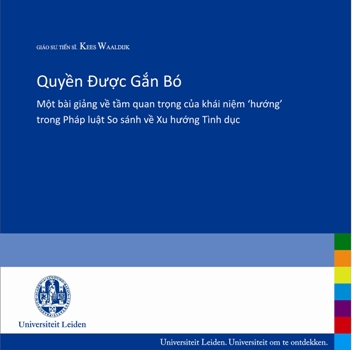 Giới thiệu sách "Quyền được gắn bó - Một bài giảng về tầm quan trọng của khái niệm ‘hướng’ trong Pháp luật So sánh về Xu hướng Tình dục"